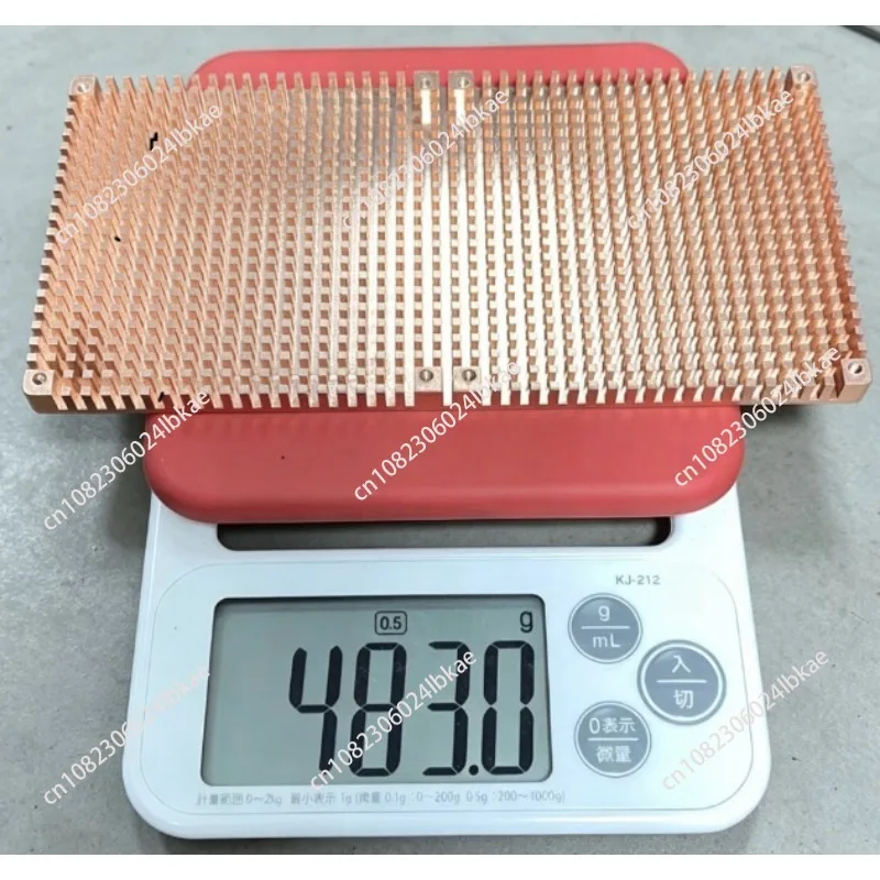 Rtx 3090 pure copper graphics card backplate, universal 3060/3080 vram heatsink