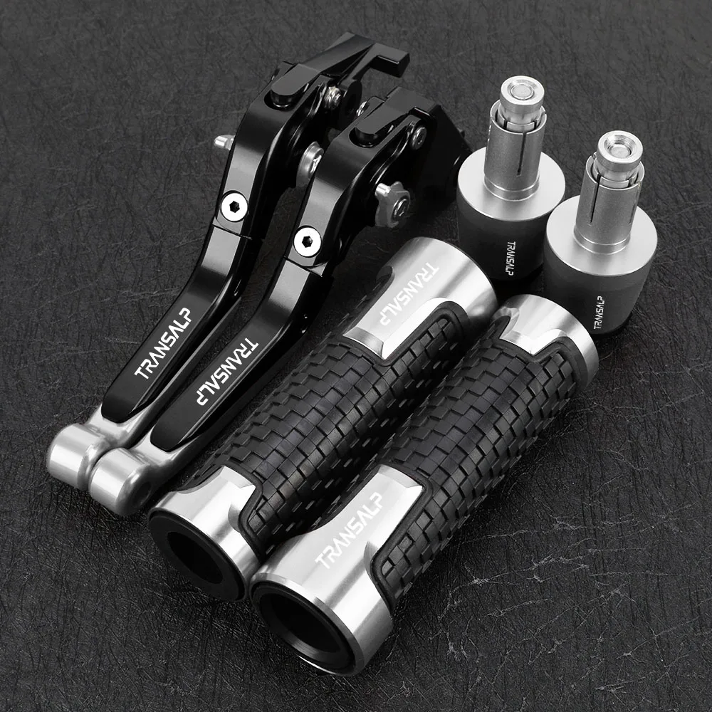 

For Honda XL 650 V Transalp XLV650 2001-2007 Motorcycle Folding Extendable Adjustable Clutch Brake Levers Handbar End Grips ends