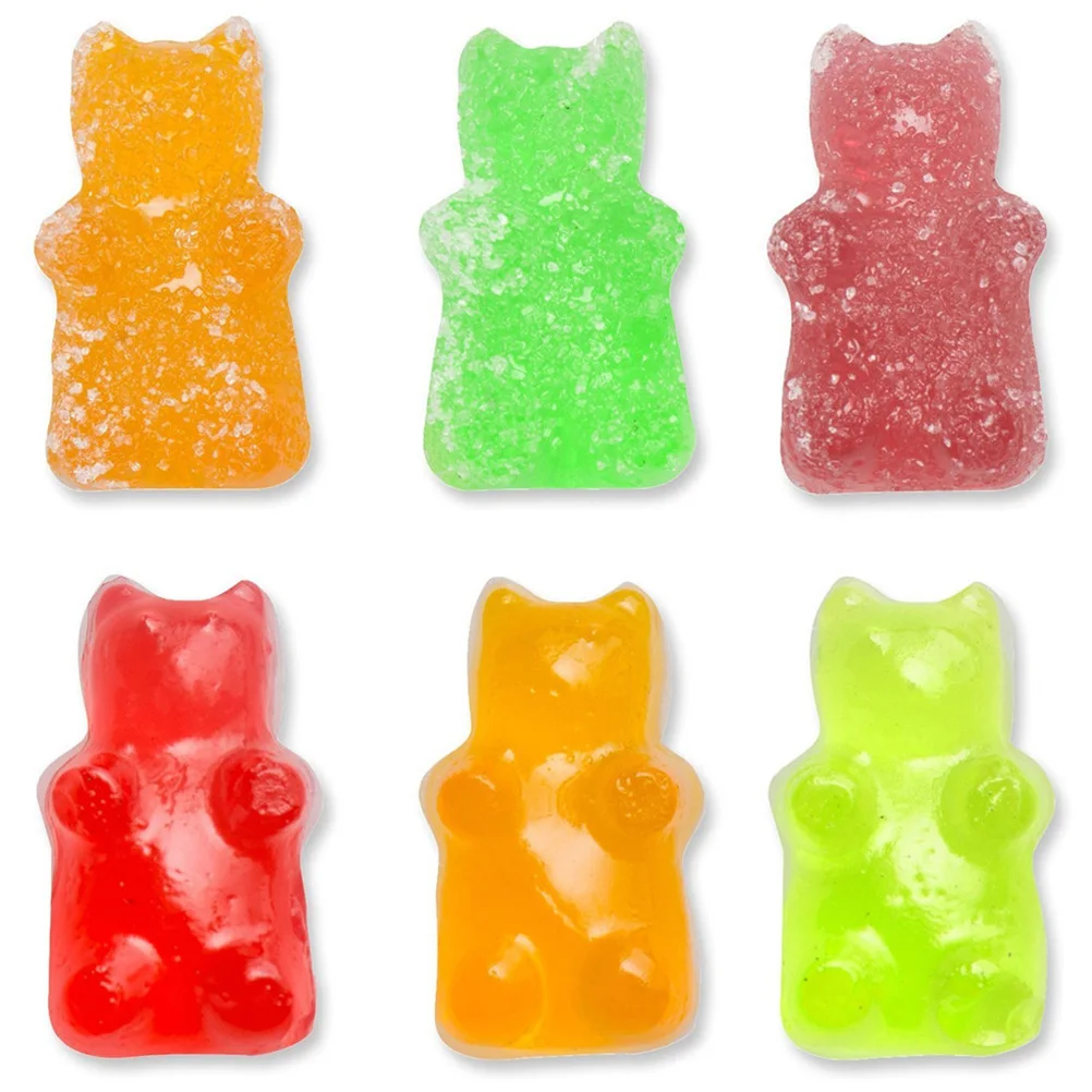 

50 Lattices Shaped Food Grade Bear Molds Silicone Baking Molds Non Toxic Chocolate Ice Cubes