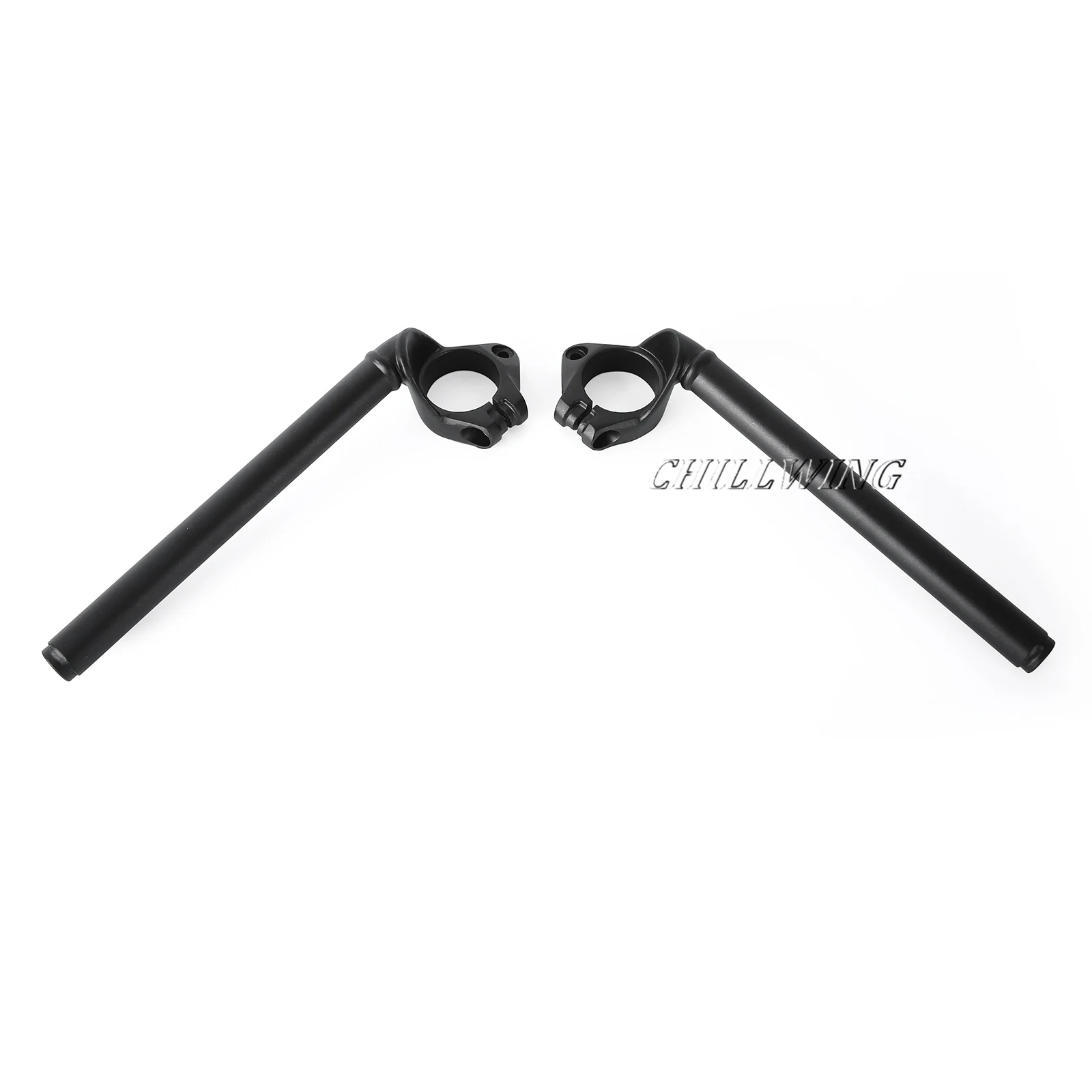 Fit For Kawasaki Ninja 400 Ninja400 2018 2019 2020 2021 2022 Motorcycle Black Left Right Handle Bar Clip-on Fork Tube Handlebars