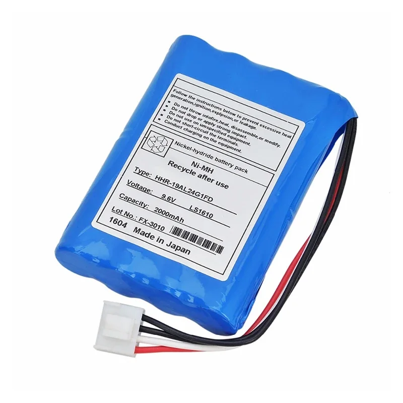 

9.6V 2000mAh Fukuda HHR-19AL24G1FD LS1610 Replacement Rechargeable Ni-MH Battery For FX-3010 FCP-3610