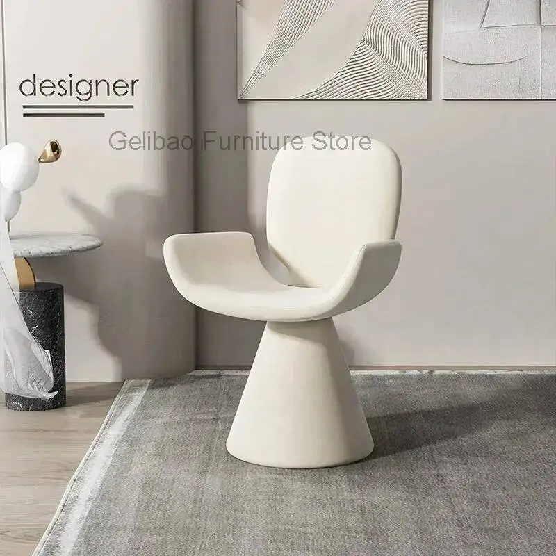 غرفة المطبخ المعيشة لهجة الطعام كراسي الشمال الحديثة فندق انتظار الطعام كرسي الاسترخاء الأبيض Sillas Para Comedor أثاث المنزل #3