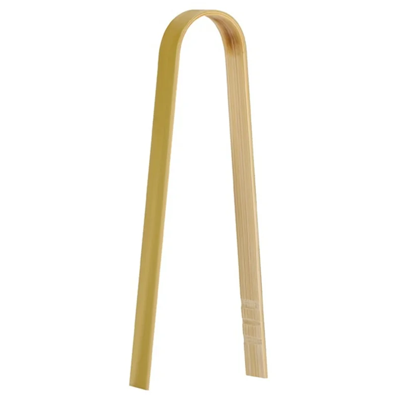 

ABWP-320 Pcs Mini Bamboo Disposable Bread Tongs 4 Inch Toast Tongs Disposable Cooking Tongs Food Serving Clips