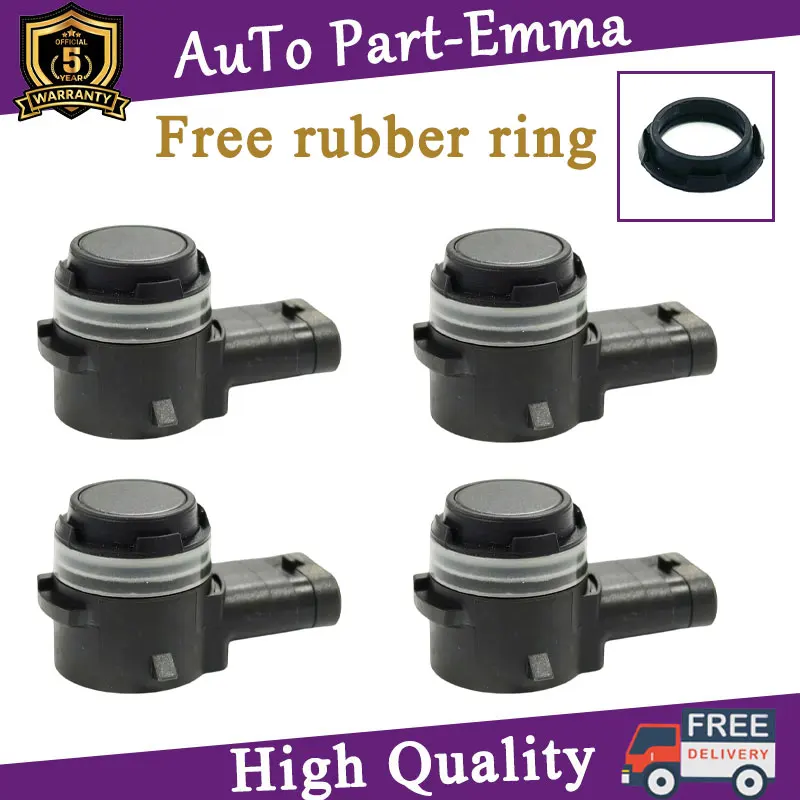 

4pcs 66202409650 66209274427 662082837 For BMW i3 X1 X4 F26 X5 F15 X6 F16 MINI 2013 Parktronic PDC Sensor Parking sensor