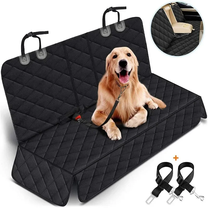 

Foldable Waterproof Dog Seat Cover Car Pet Accessories Cars Seat Protector Waterproof Travel Safety Car Carrier