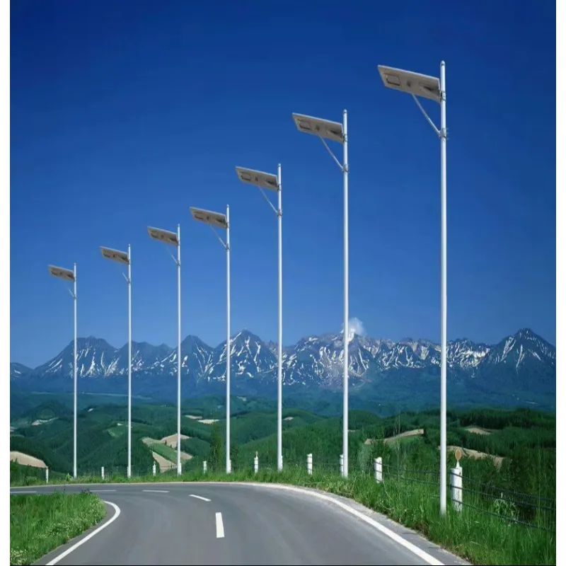 Solar street light waterproof outdoor garden landscape integrated street light IP65 grade