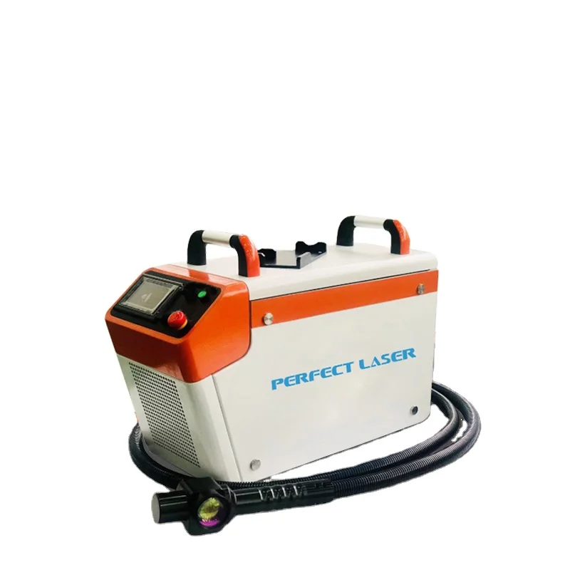 

Perfect Laser--Mini Small Handheld Portable Metal Rust Puls Laser Remover Cleaner Machine for Metal Oil Rust Painting Cleaning