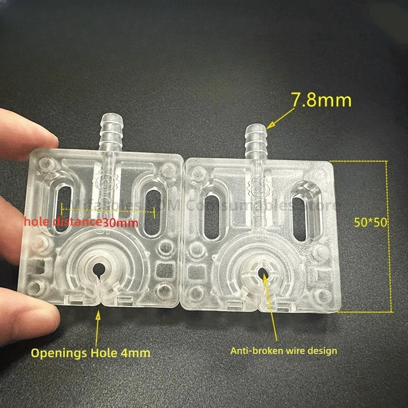 NEW EDM Wire Cut 50*50mm Plastic Water Jet Panel Cooling Plate With 4 Magnets For CNC Wire Cutting Machine