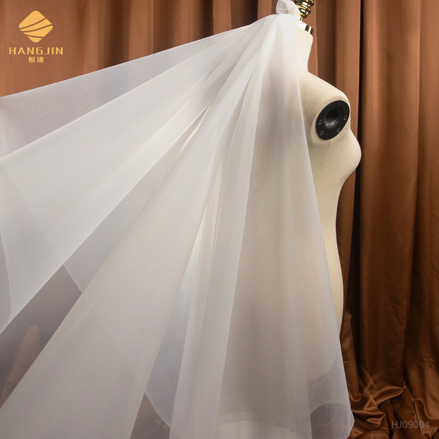 

Wholesale 100% Polyester Mesh Net Illusion Tulle Fabric for Curtain Party Decoration Digital Printed