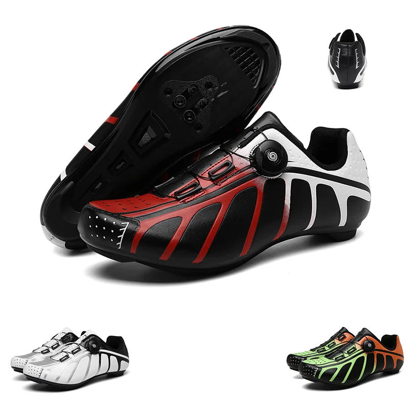

GL Road Cycling Shoes with Road Sole, Multiple Colors Available, Boa Knob Design, Breathable and Non-slip, Professional Road