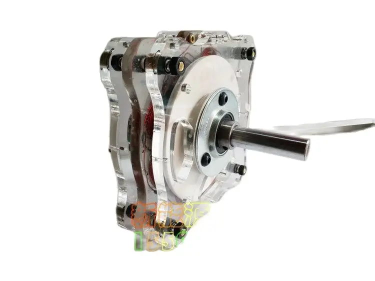 

High power DIY Disc permanent magnet Ironless Core generator Low speed high efficiency wind power hydraulic Free Energy explore