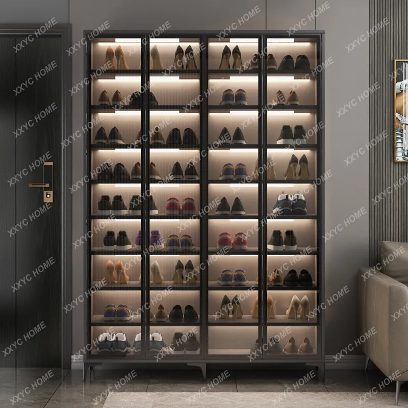 Shoe cabinet household door small apartment entrance entrance entrance partition cabinet integrated large capacity