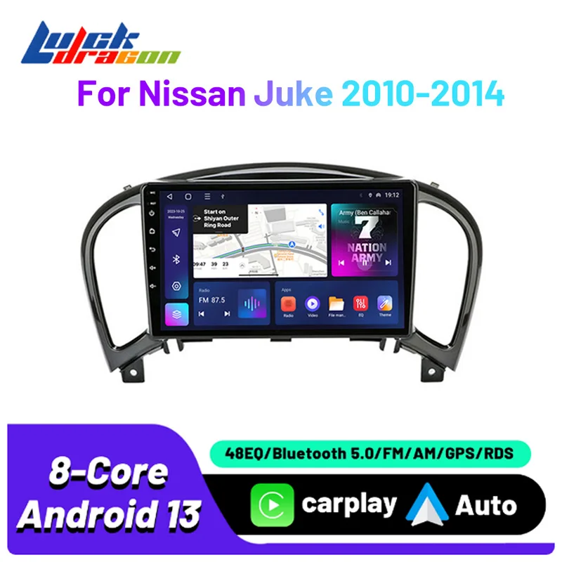 

2Din Android Carplay Android 13 Multimedia Automotive For Nissan Juke 2010-2014 Autoradio Car Video Player Car Radio 4g wifi gps