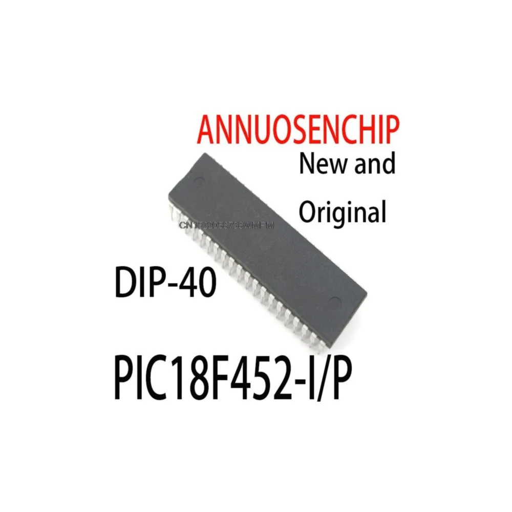 5PCS 10PCS New and Original  PIC18F452 I/P DIP40 PIC18F452-I/P