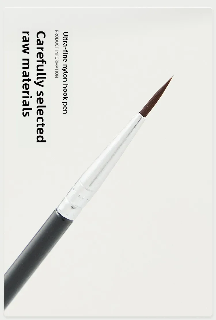 100-teiliges Set Nylon-Haarpinsel mit Haken, digitale Ölpinsel, Gipspinsel für Kinder, Keramikmalpinsel, Nachzeichnungsstift, Kunstbedarf – Detail 7