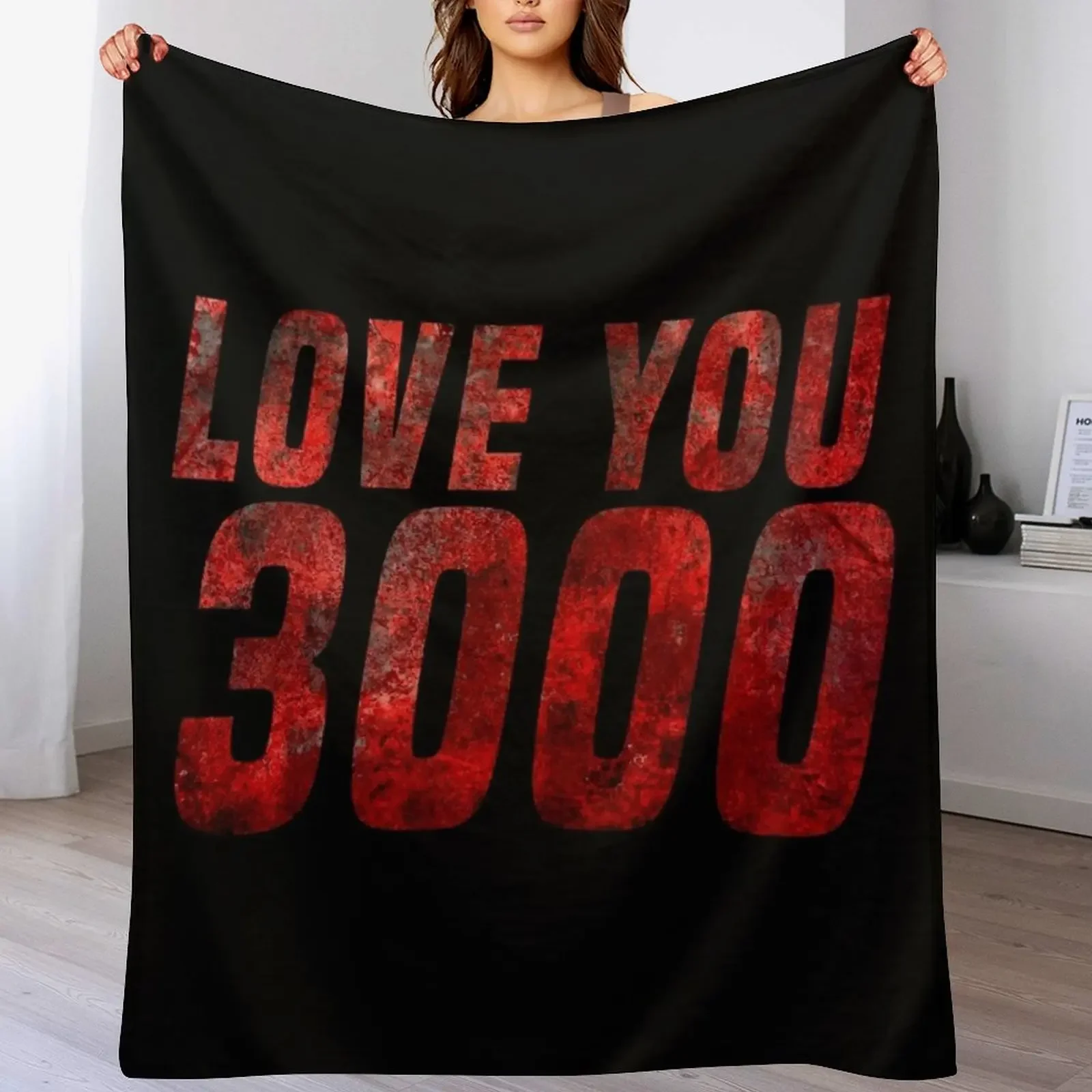 

Love You 3000 Throw Blanket Vintage Baby Luxury Designer Blankets