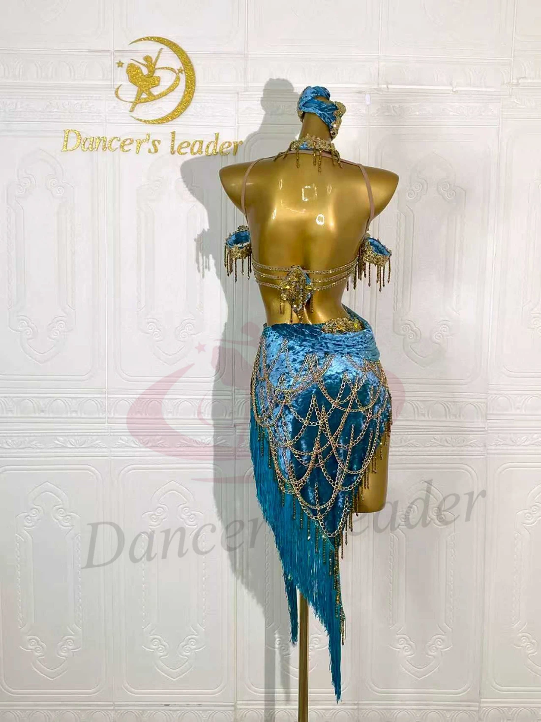 Robe de danse latine pour enfants et adultes, pierre AB, haut de gamme, personnalisée, en velours, à bretelles, vêtements pour femmes de Tango précis