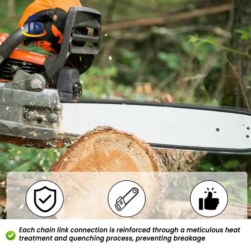 

A33Z-упаковка из 2 пильных цепей 3/8 дюйма 1,3 мм 57TG 40 см (16 дюймов) Сменная цепь для различных бензопил, электрических бензопил
