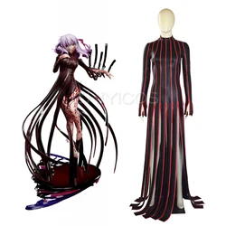 New Fate Stay Night Matou Sakura Cosplay Costume Alternative Dress Outfit PU Leather Anime Cosplay Halloween Costumes for Women