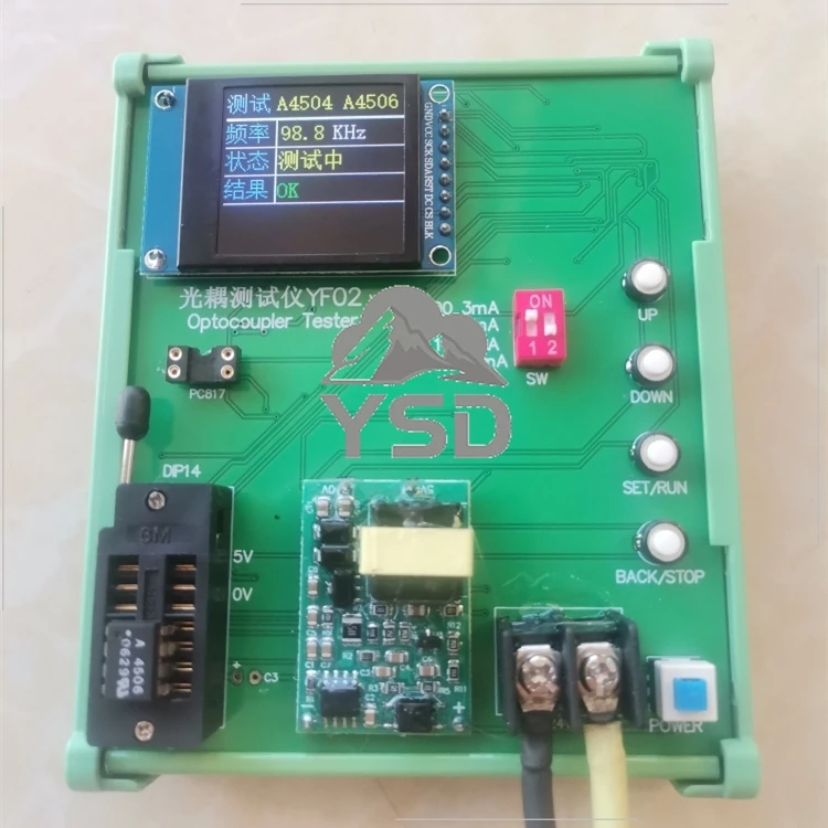 A4506/6N137/V601/A314J/2530, и т. д., тестер оптопары, плата обнаружения тестера IC