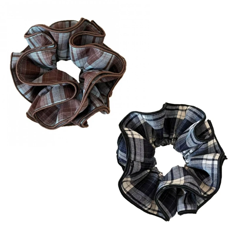 Ruched Hair Scrunchies Thick Oversized Hair Scrunchy Elegant Hair Rope Scrunchy Women Ponytail Holder
