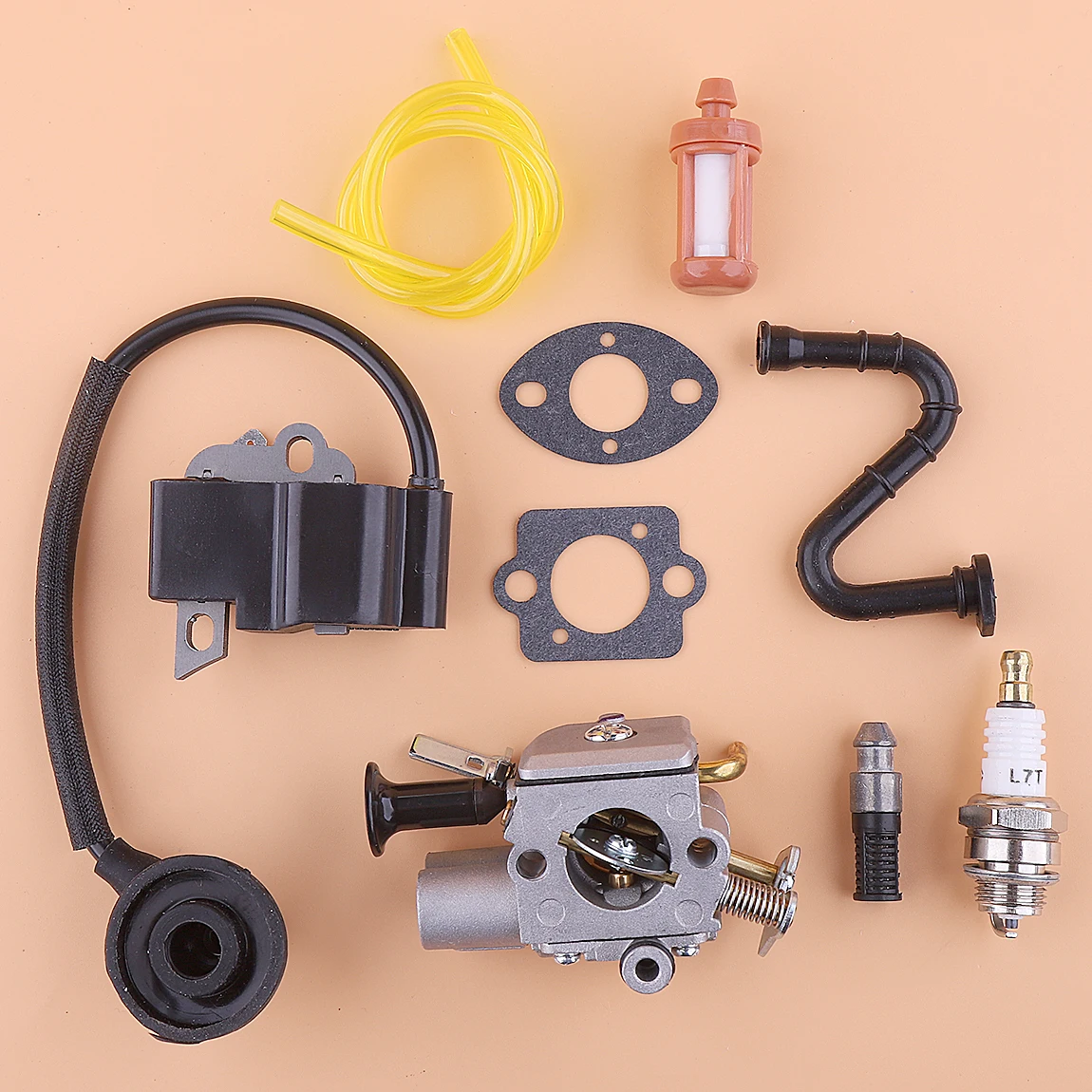 Carburetor Ignition Coil For Stihl MS271 MS291 MS 271 291 Fuel Oil Filter Line Spark Plug Carb Gasket Kit Chainsaw