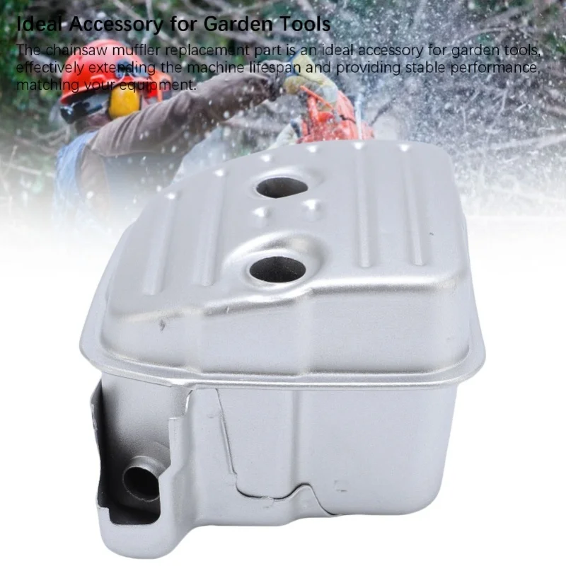 Exhaust Muffler With Screws Kit 1143 140 0651 Steel Muffler For MS231 MS231C MS251 MS251C Chainsaw