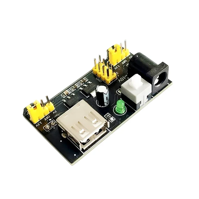 Breadboard Power Supply Module Multi-Channel 3.3V 5V Regulated Voltage Converter Board for Arduino DIY Electronic Plug Play