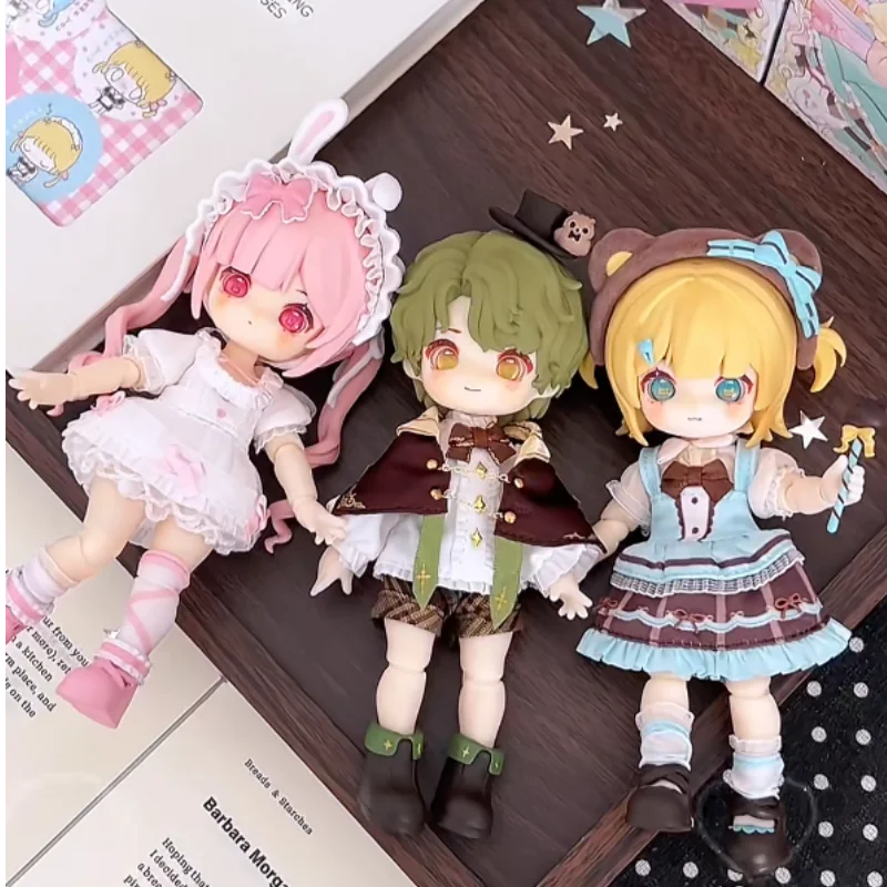 

Оригинальная в наличии 1/12bjd слепая коробка Nagi Mirage Record V5, экшн-фигурка, 12-точечная кавайная подвижная шарнирная милая подарочная фигурка