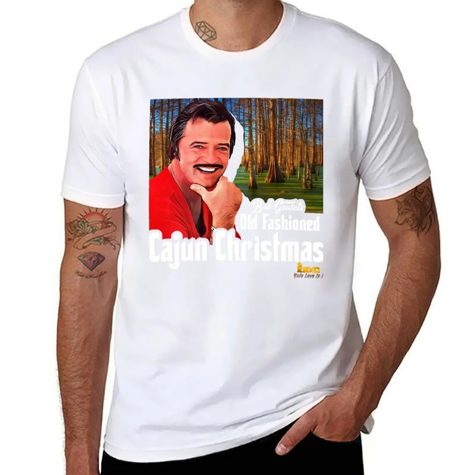 For Mens Womens Bob Goulets Old Fashioned Cajun Christmas Awesome For Movie Fans T-Shirt Trendy Pattern T-Shirt for Men