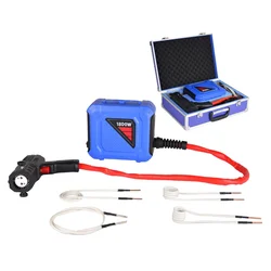 Portable 1800W Magnetic Induction Heater Kit 220V Bolt Removal Tool Handheld Heat Induction Tool With 4 Coils