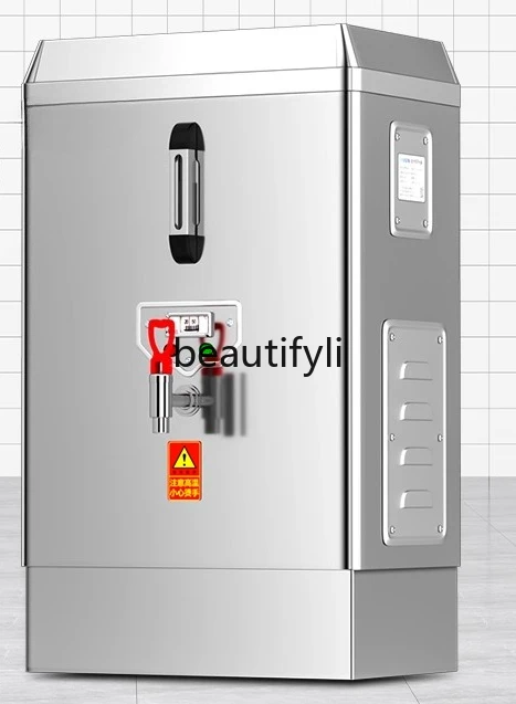 

Automatic Electric Water Boiler Commercial Water Heater Boiling Machine with Filter Water Tank