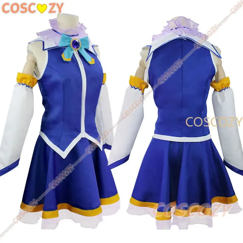 

Nene 2025 KonoSuba God's Blessing on This Wonderful World Blue Dress Uniform Outfit Anime Customize Aqua Cosplay Cos