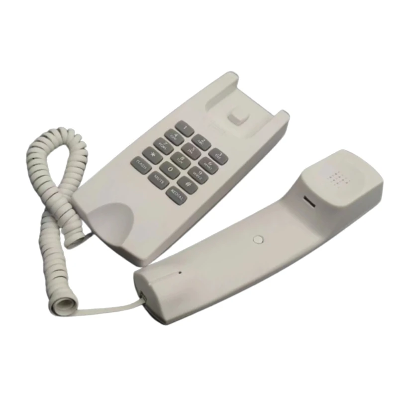 Corded Landline Phone Big Button Wall Mount Landline Phones Fixed Telephone Dropshipping