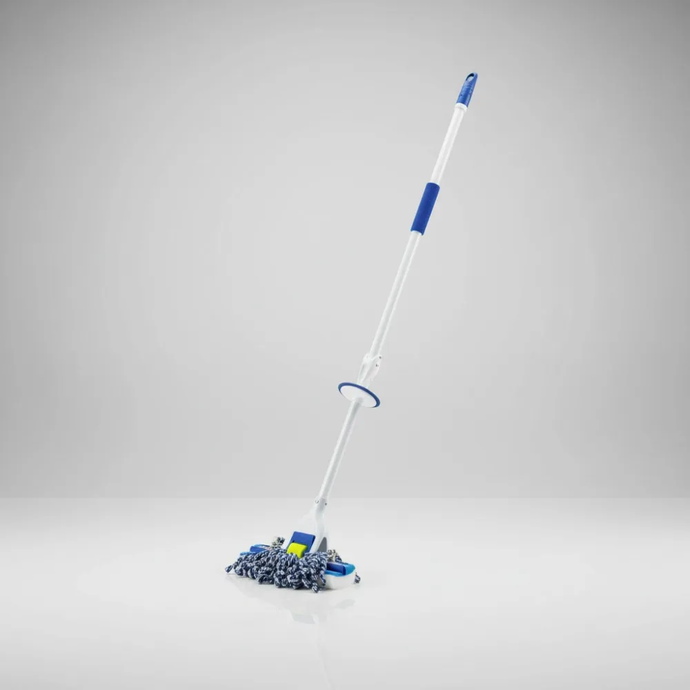 

Magic Eraser Roller Mop for Floors, Absorbent Sponge Cleaner with Comfort Grip, Ideal for Kitchen Bathroom Home Cleaning