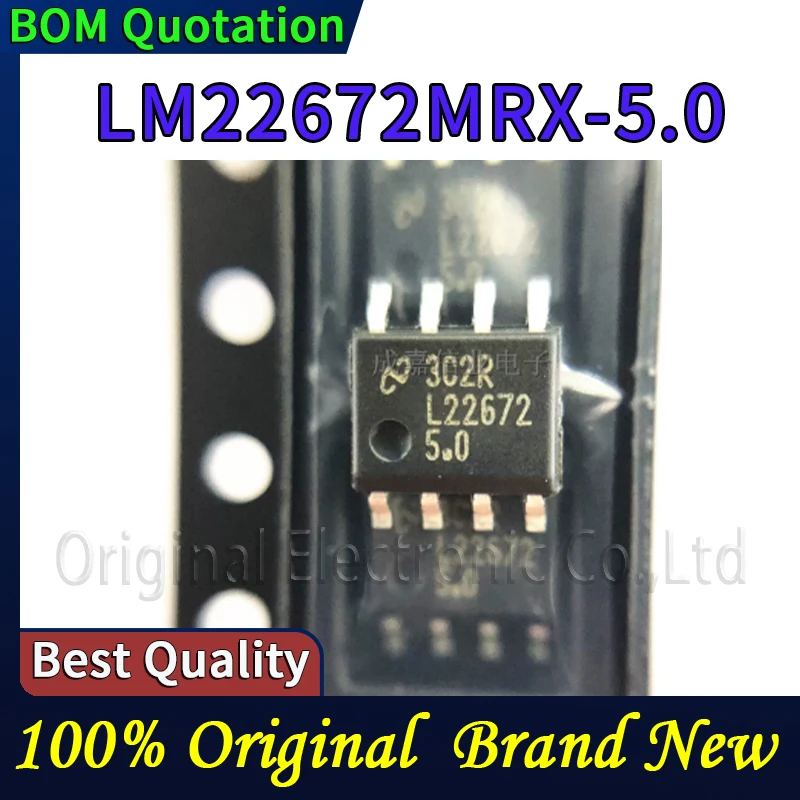 10pcs/lot LM22672MRX-5.0 LM22672MR-5.0 L22672MR-5.0 L22672-5.0 Original  In stock High quality