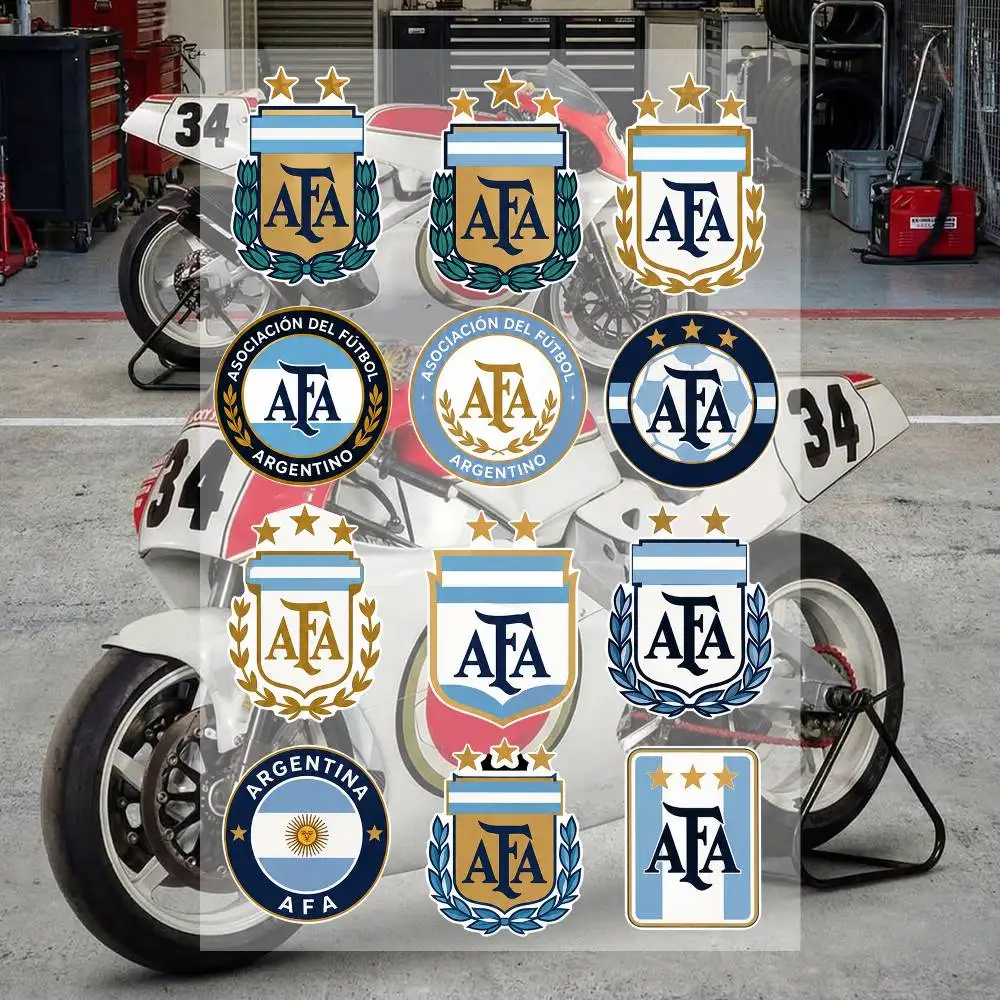 Argentina team logo Waterproof Vinyl Stickers for Car Motorcycle Bike Skateboard Laptop Bottle Phone
