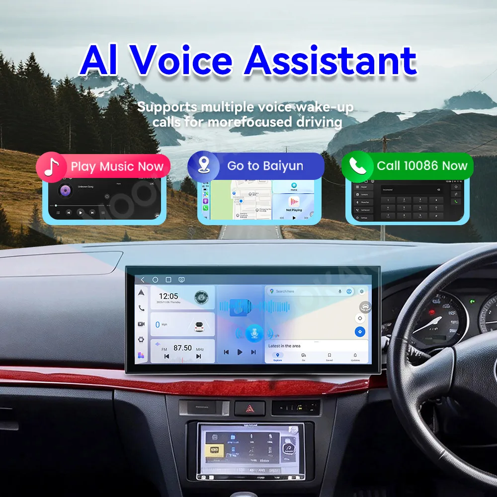 15.8'' Android 15 Carplay Radio For Toyota Mark II 2000~2004 Qualcomm Multimedia Player Navigation Car Stereo Receiver Head Unit
