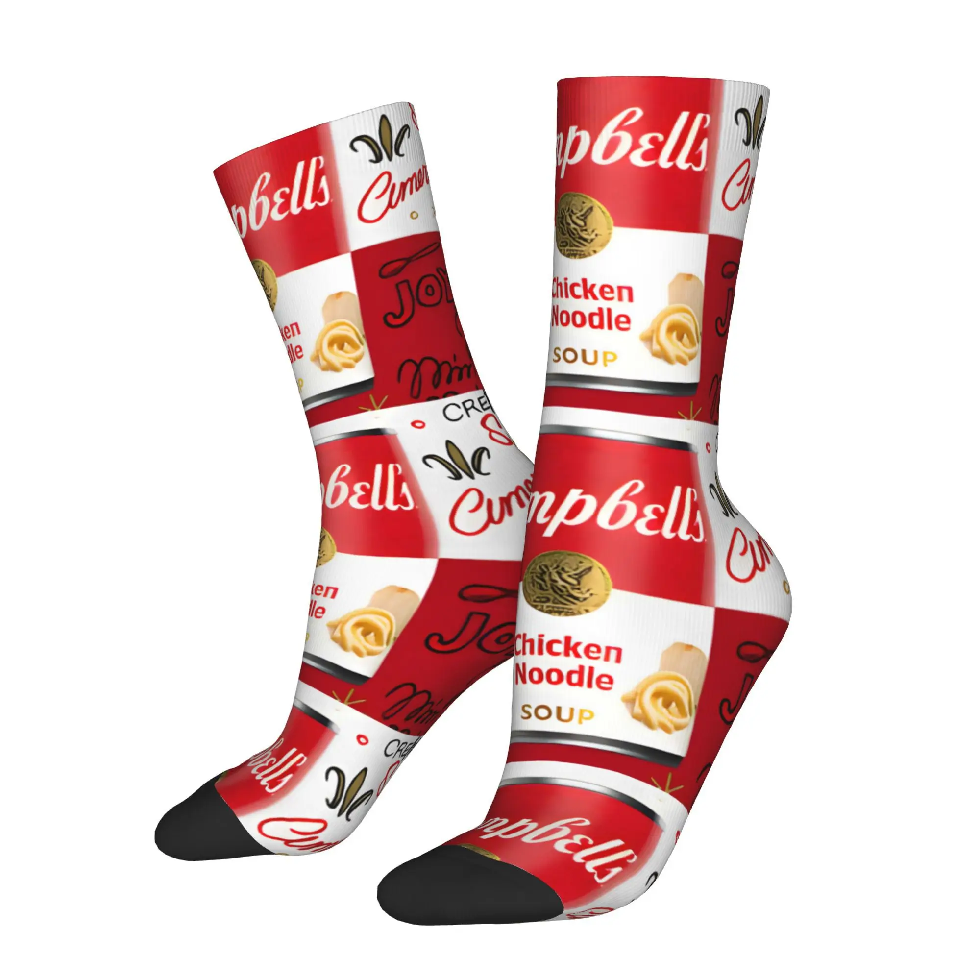 

Funny Happy Men's Socks Unique Design Retro Harajuku Street Style Casual Crew Sock Gift Pattern Printed