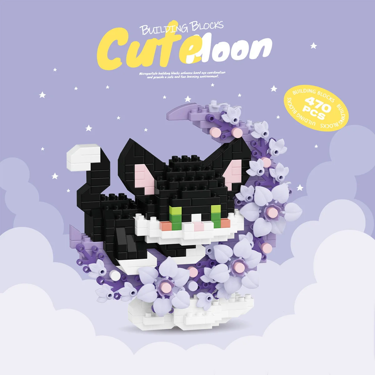 Surprise Gift Particle Building Blocks - Mini Cute Cat Dog Pet Model Dolls Ideal for Children Family & Friends