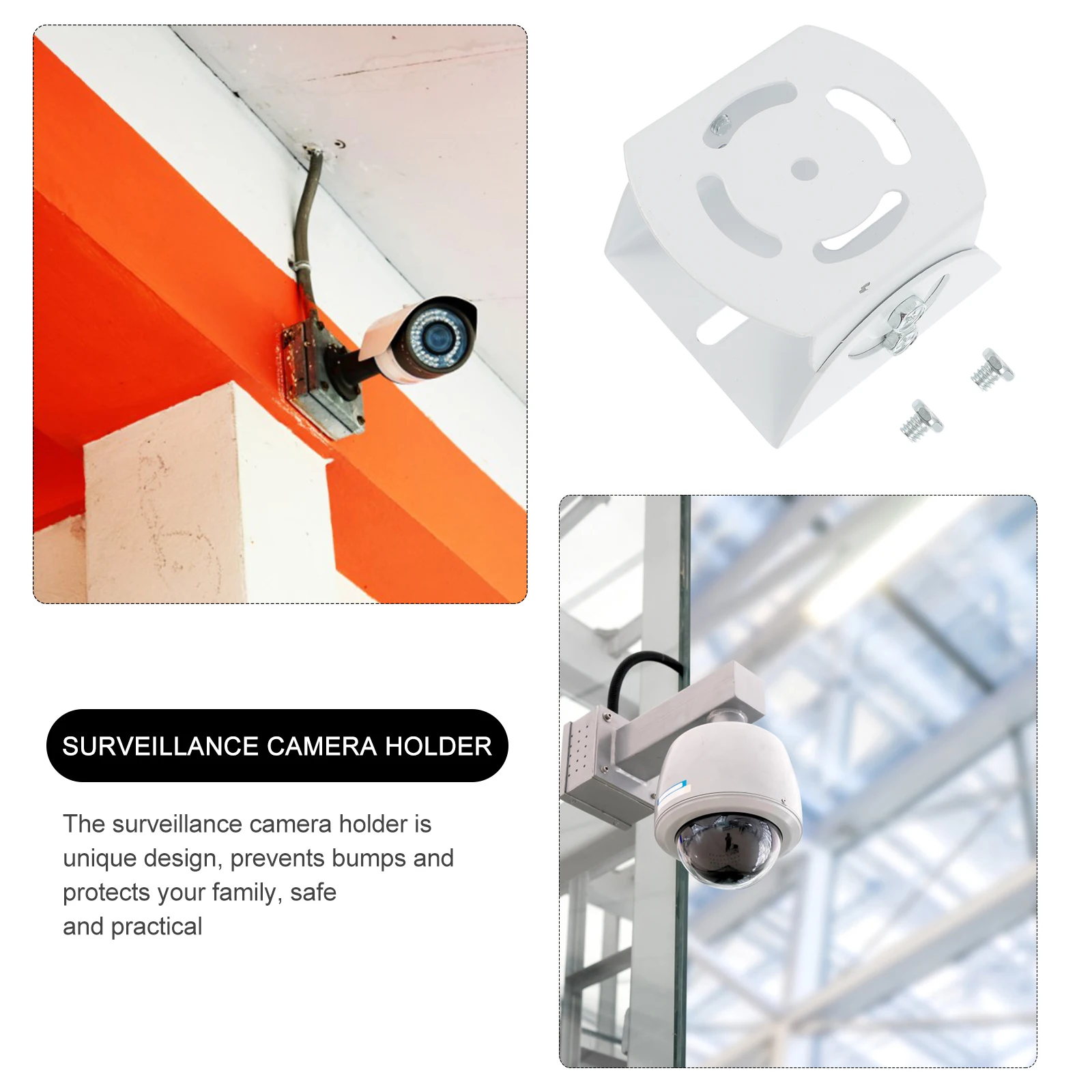 

Camera Mount Holder Protective Duckbill Stand Durable Metal Thick Bracket Storage Rack Display Stand For Surveillance
