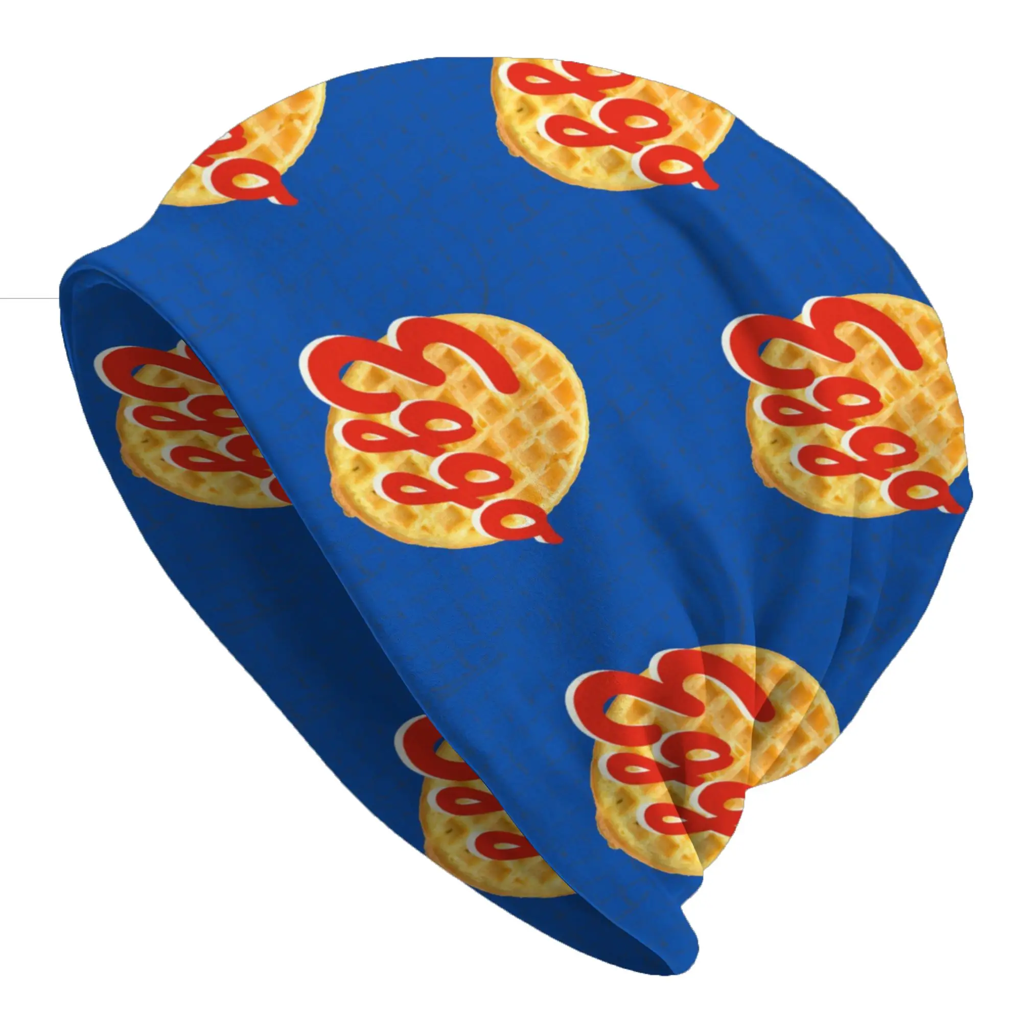 Waffle (3) Outdoor Caps For Men Women Eggo Beanies Ski Caps Soft Bonnet Hats Skullies & Beanies Hat