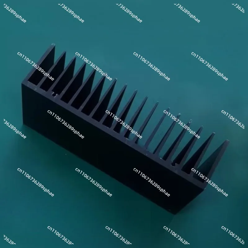 Thickened LM3886 rear stage special radiator, heat sink 155 * 50 * 40 view 2