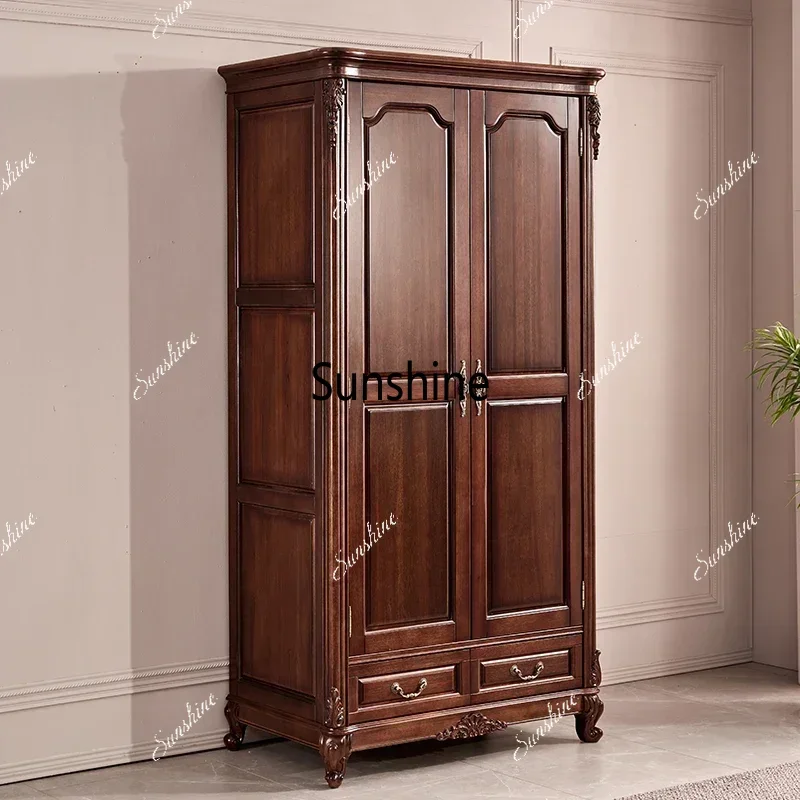 European Orgnizer Tall Wardrobes Luxury Storage Replica Wooden Bedroom Wardrobes Living Room Italian Muebles Unique