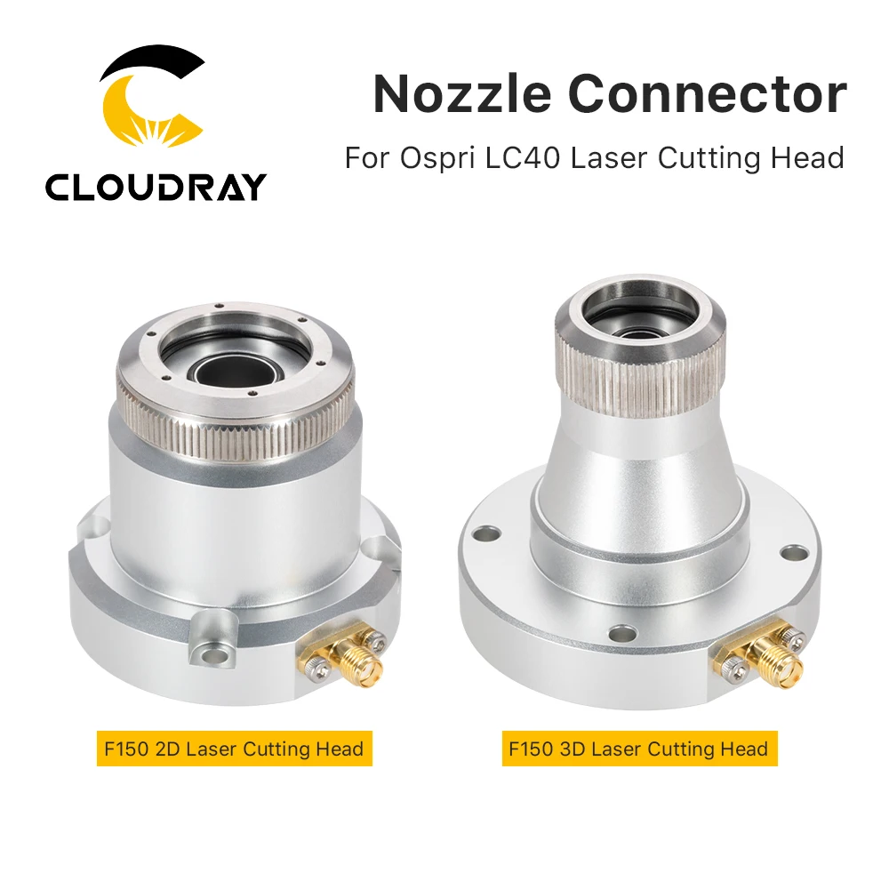 

Cloudray LC40 Fiber Laser Nozzle Connection Part for OSPRI Fiber Laser Head 1064nm Cutting Machine