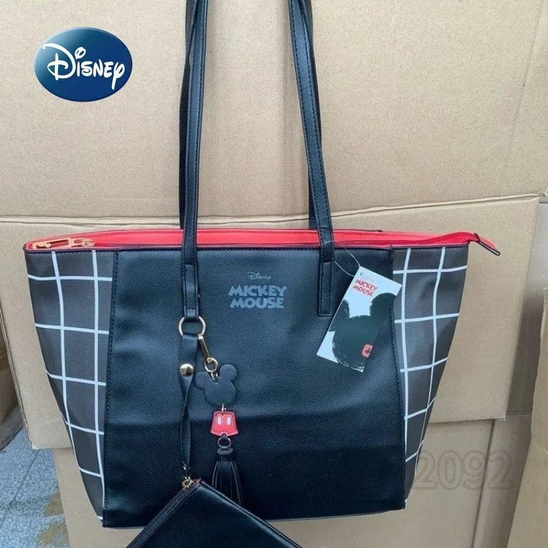 Disney Mickey New Women\'s Shoulder Bag Luxury Brand Original Women\'s Bag Fashion Women\'s Handbag Large Capacity High Quality