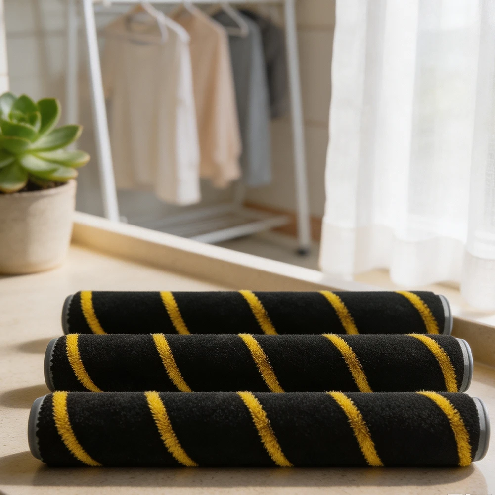 Floor Cleaning Tool Main Brush Sturdy ABS Construction Wear Resistant Material Narrow Mounting Profile Effective Cleaning