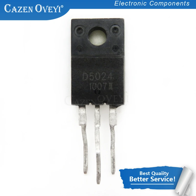10pcs/lot 2SD5024 D5024 TO-220F In Stock