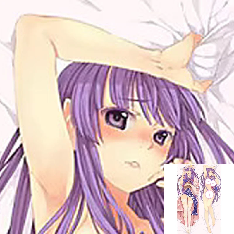 

Anime Pillow Cover Dakimakura Patchouli Boobs 2 Side Printed Hugging Body Pillowcase Cushion Cover Bedding Decor
