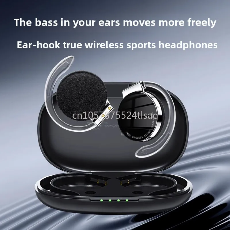 F2 Ear-hanging, Sports Bluetooth Headset Noise Reduction Call Running Open Wireless Stereo